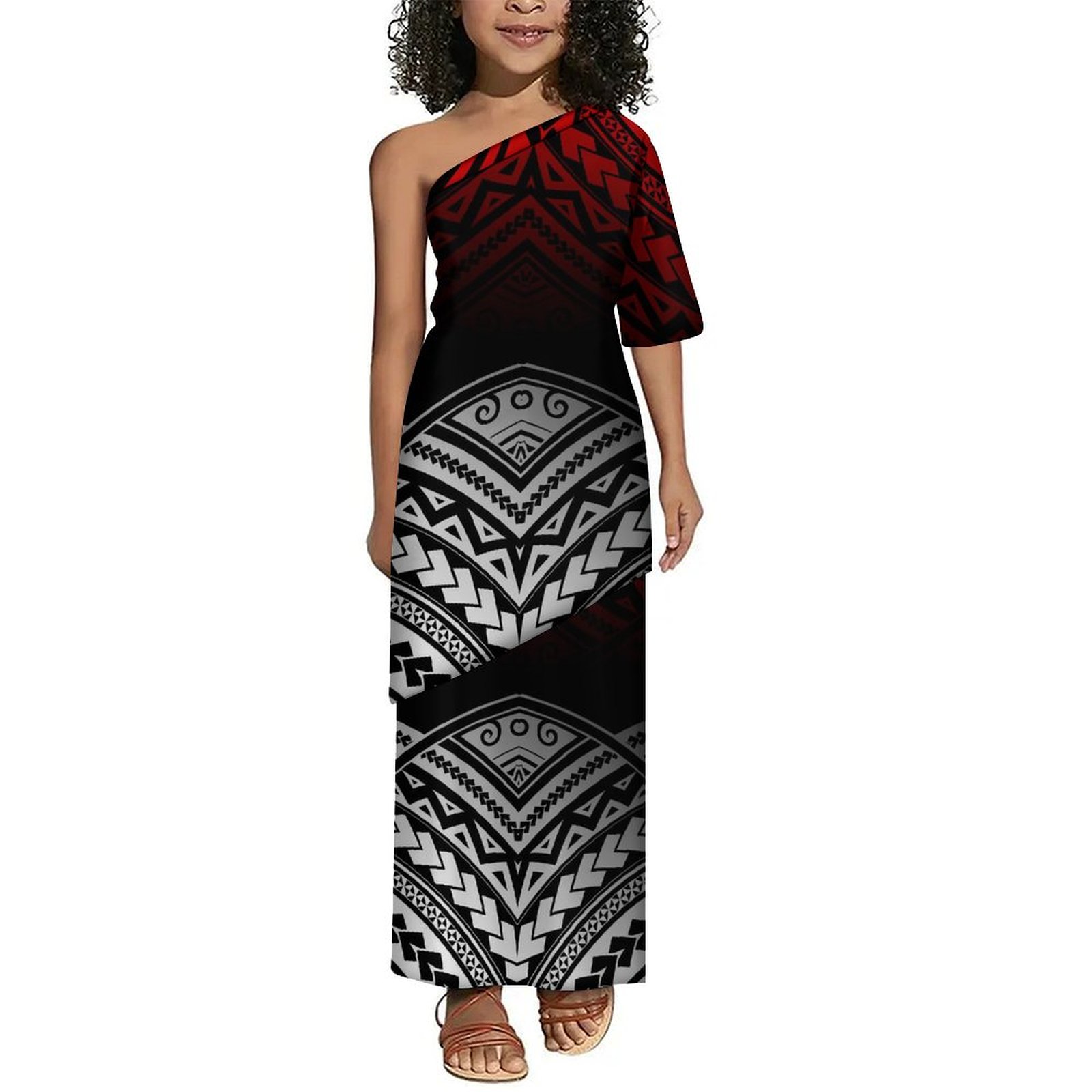 전통 부족 민족 스타일 맞춤 원피스 어린이 원피스, 새 - Ethnic Fashion Wear For Women 리뷰 및 가격