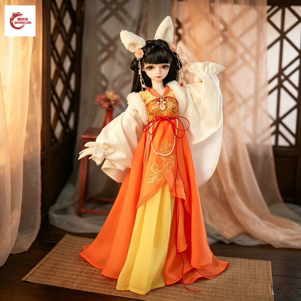 수제 1/3 BJD 인형 풀세트 대형 60cm 레드 폭 - Ethnic Fashion Model 리뷰 및 가격